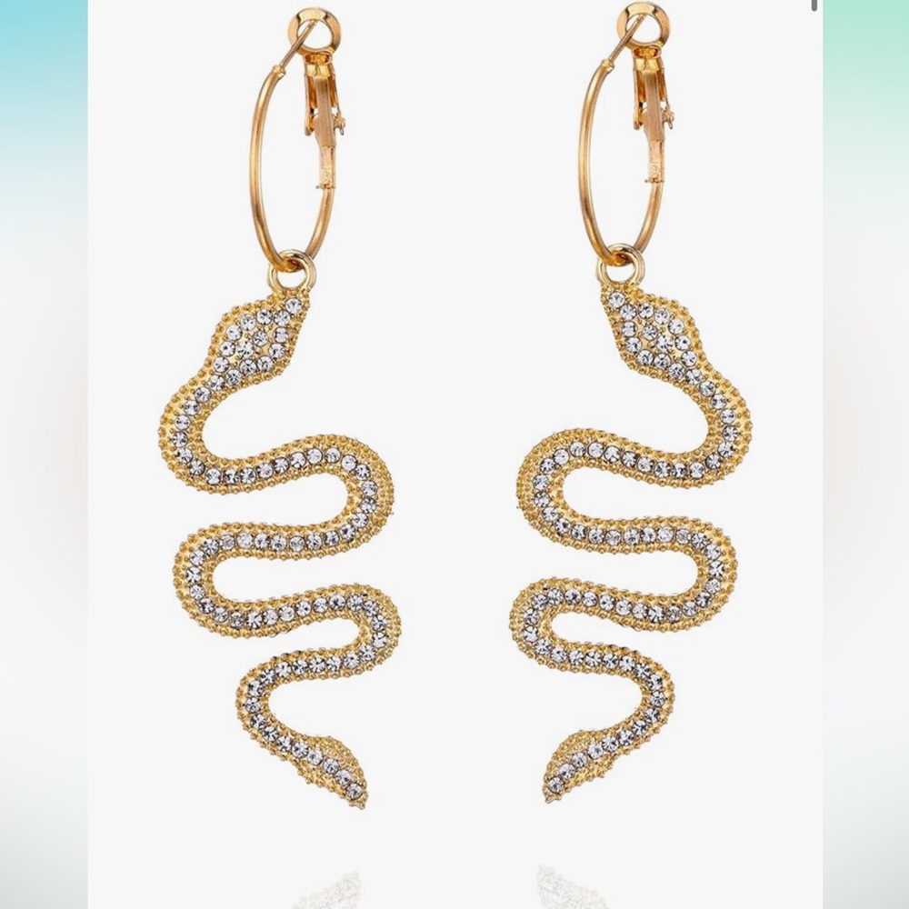 Snake earrings